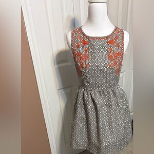 Audrey Black and White Patterned Fabric